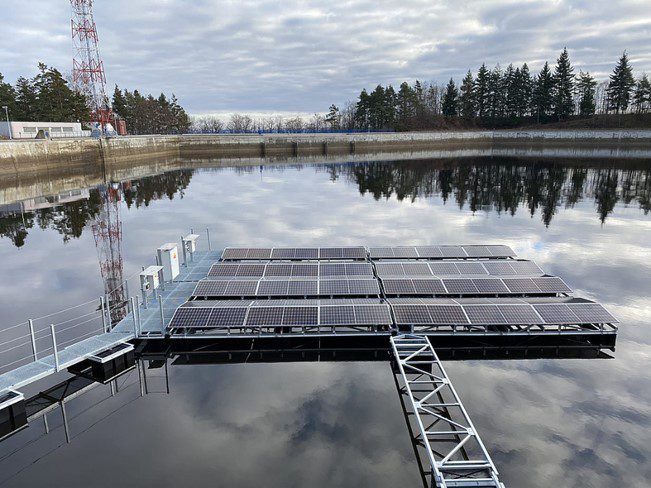 Photovoltaikmodule Schwimmer