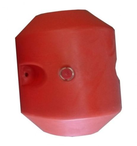 Kabelschwimmer / Rohrschwimmer "double one S", 1 x 15 mm / 1 x 11 mm, orange, 27 Liter, PE