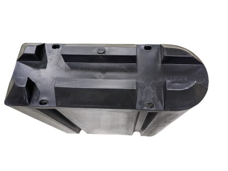 Gateway Ponton, Y-Bom mit Profilaufnahme, schwarz, 190 Liter, PE