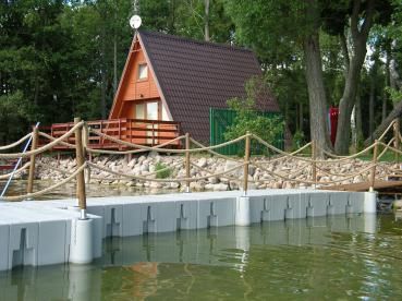 Schwimmsteg ohne Endverbinder 492 x 246 cm