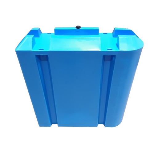 Gateway Ponton, Y-Bom mit Profilaufnahme, blau, 190 Liter, PE
