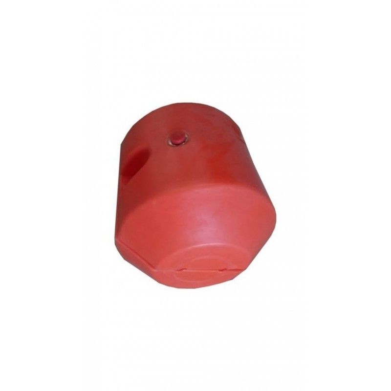 Kabelschwimmer / Rohrschwimmer "double one S", 1 x 15 mm / 1 x 11 mm, orange, 27 Liter, PE