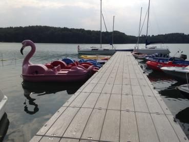 Modular dock - 155 x 696 cm