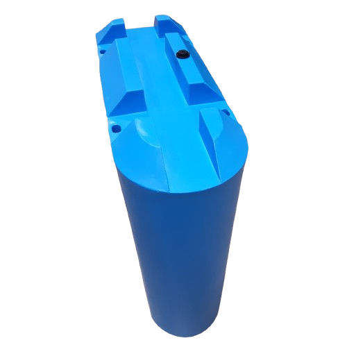 Gateway Pontoon, Y-Bom float with profile holder, blue, 190 liters, Polyethylene