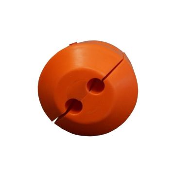 Cable / Pipe float "double one M" 2 x 54 mm