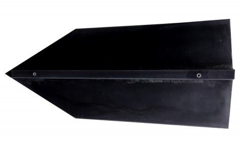 Pontoon boat end piece