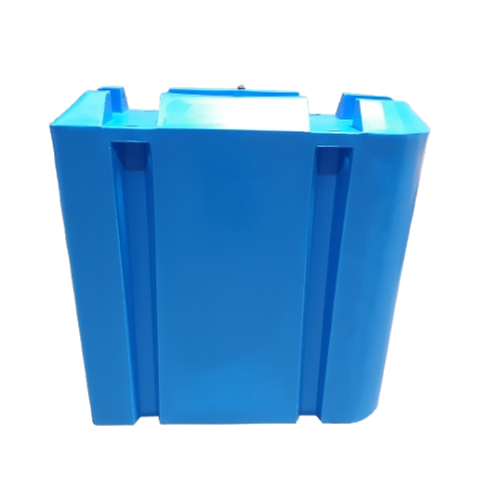 Ponton Gateway, flotteur Y-Bom avec support profilé, bleu, 190 litres, polyéthylène