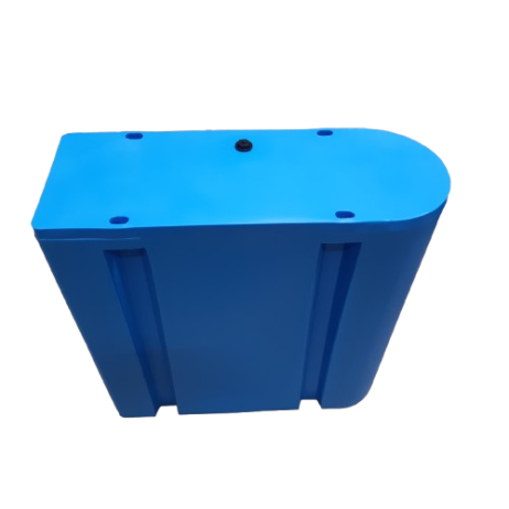 Ponton Gateway, flotteur Y-Bom sans support profilé, bleu, 190 litres, polyéthylène