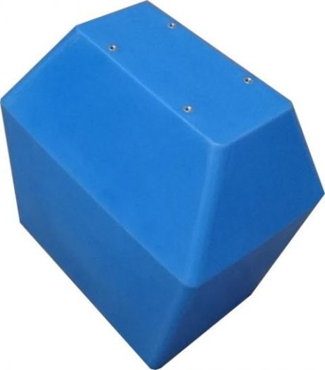 Gateway Ponton / Quais flottants Ponton Y-Bom, bleu, 110 litres, polyéthylène