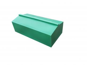 Pièce maîtresse de bateau catamaran, vert, 100 litres, polyéthylène