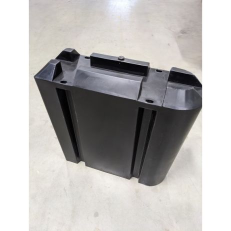 Ponton Gateway, flotteur Y-Bom avec support profilé, noir, 190 litres, polyéthylène