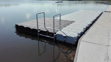Module flottant de ponton FLEX Cube II (100x50x44 cm)