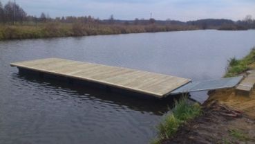 Module flottant de ponton FLEX Cube I (110x70x34 cm)