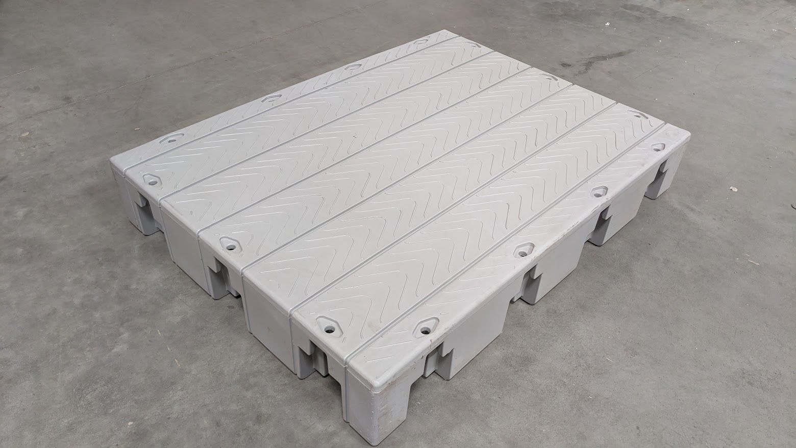 Quai modulaire - module de base - 116 x 155 cm