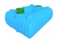 Preview: Zisterne Regenwasser Erdtank FLAT 7000 l