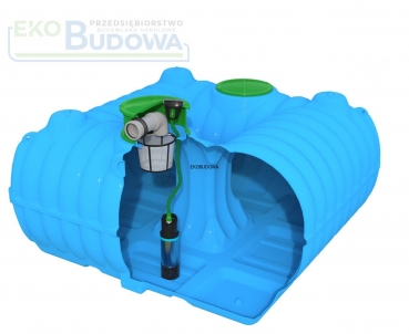 Zisterne Regenwasser Erdtank FLAT 3000 l