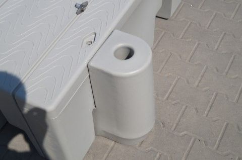 Connettore per montante guidapalo WS 5,4 kg (serie Highboard WB)