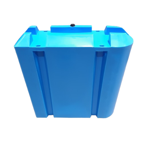 Gateway Pontoon, Y-Bom drijver met profielhouder, blauw, 190 liter, Polyethyleen