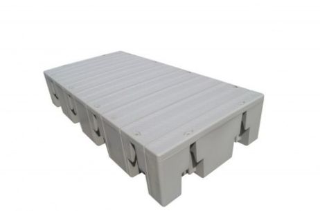 Basismodule WP 907 kg serie zonder eindstukken, 1230 x 2460 mm, hoogbord