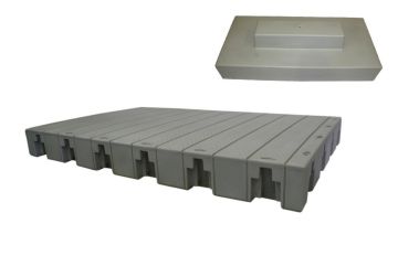 Extra drijfvermogen Vlotterkamer ND 4,1 kg (Lowboard-serie NB)