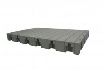 Modulair dock - 464 x 620 cm