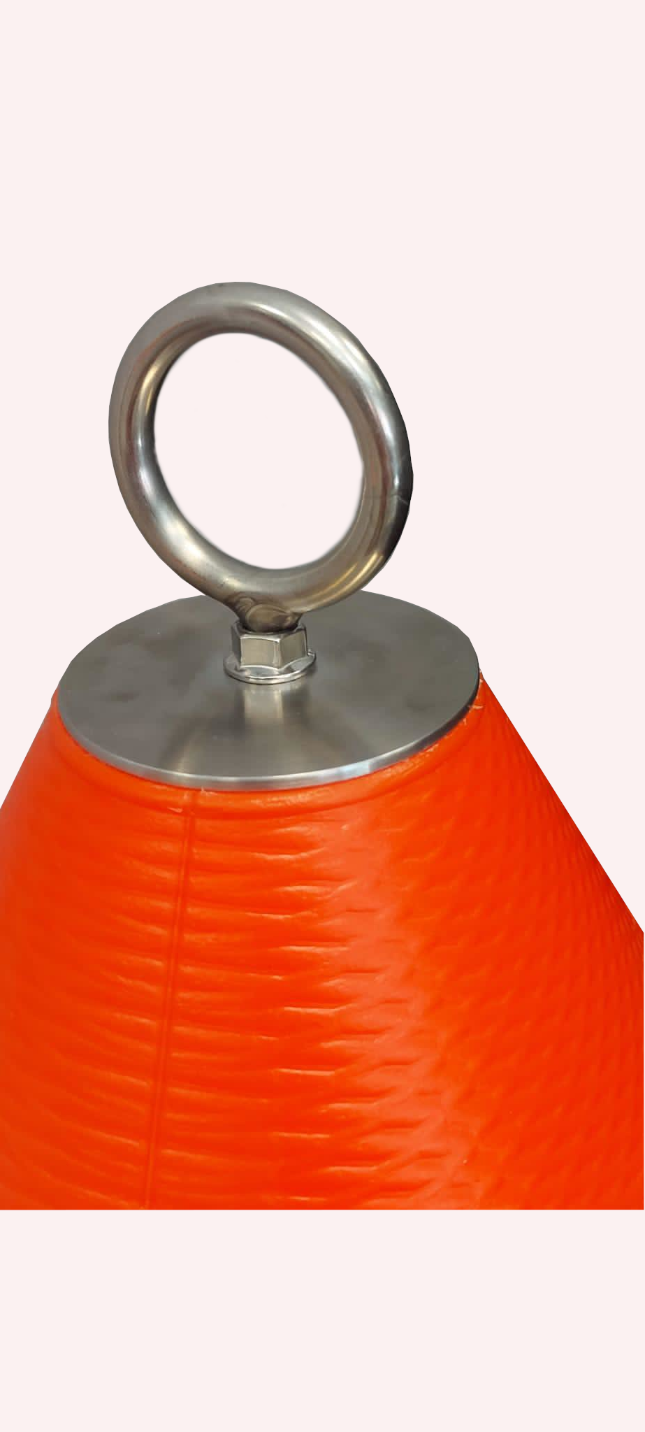 waterbouya groot met 2 oogjes / oranje